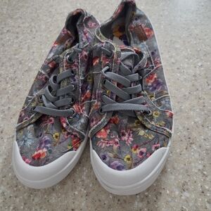 Blowfish Malibu Floral Canvas Sneakers